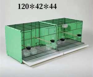 قفص تربية طيور كبير متعدد الطبقات - قابل للتوسيع، لا حاجة لاستبداله للاستخدام طويل الأمد - Product Image 2