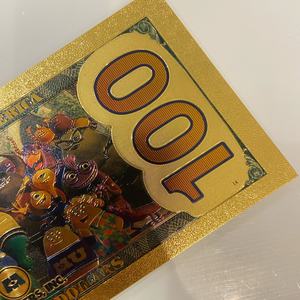 Moneda Conmemorativa de Metal de Doble Cara Chapada en Oro de la Universidad de Animación Estadounidense, Billete de $100, Regalo Coleccionable - Product Image 6