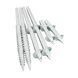 Aanpasbare Grondschroef Pole Anker 2500Mm Helix Grond Anker Grond Schroef Spiraalvormige Stapel - Product Image 4
