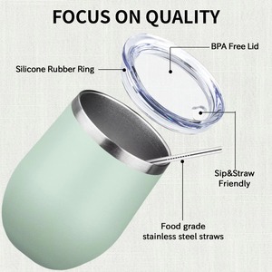 Tazza da 12 once non troppo grande, per ospitare amici che visitavano per bere vino e stare all'aperto - Product Image 4