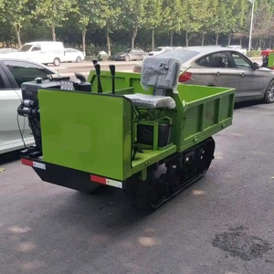 Transporteur sur chenilles tout-terrain haute performance de 12 CV, à <span class=keywords><strong>moteur</strong></span> diesel, avec système de déchargement automatique, pour les exploitations agricoles et les régions montagneuses - Product Image 1