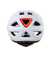 Casque de vélo VTT ultraléger avec visière et lumière LED, homologué CE EN 1078, respirant, pour la sécurité en cyclisme sur route et la conduite nocturne