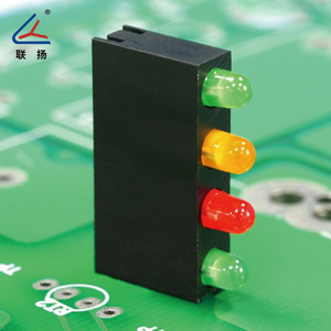Soporte de Lámpara LED Cuadrado de Nylon Lianyang 1F2F3F4F 10A 220V Pa66, Moldeado por Inyección, Aislante - Product Image 3