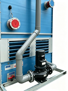 Factory Square Closed Loop Cooling <strong>Tower</strong> Water Saving Dustproof Closed Cooling <strong>Tower</strong> for New Energy Production Line - Product Image 2