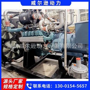 V-Man 300Kw Natural Gas Generator <b>Set</b> High Power Backup For Paper Mills And Livestock <b>Farms</b> - Product Image 2