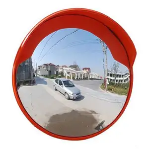 PC ABS Wide Angle 180 Degree View Road Blind Corners Convex And Concave Mirror