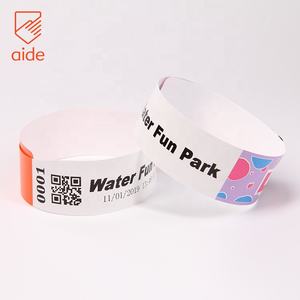 Hastane hastaları için su geçirmez anti-bakteriyel kağıt bileklikler termal hasta tanımlama tıbbi doğrudan termal QR kodu - Product Image 5