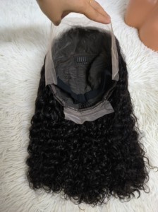 Letsfly Promotion $25 13x4 Lace Front <b>Wig</b> Brazilian Virgin Hair 200% Short Bob <b>Wig</b> Straight Water Wave Human Hair <b>Wig</b> Wholesale - Product Image 4