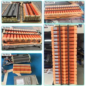 14.4V 6.5AH Ni-mh mise à niveau batterie de voiture hybride pour g2 2009 xw20 2008 toyota prius hybride nimh batterie pack vente - Product Image 2