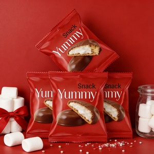 Custom Printed Logo Aluminum Foil Back Side <b>Seal</b> Sachet Mushroom Lollipop Food Packaging Ziplock Mylar Cookie Chocolate Bar <b>Bag</b> - Product Image 1