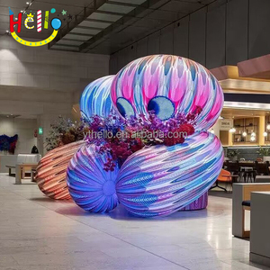 Sculptures éclairées par couleur Accessoires de scène fantaisistes Wonderland Psychédélique gonflable - Product Image 4