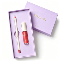 Boîte cadeau cosmétique personnalisée, emballage pour gloss et rouge à lèvres, emballage de produits de beauté de luxe, boîte en papier rigide, fabricant OEM