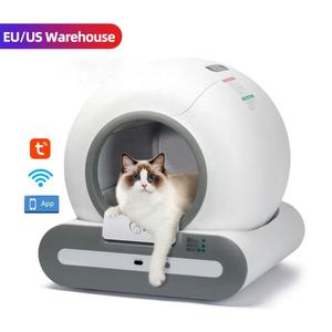 65L Smart Electric Cat Litter Box Totalmente Automático Auto Limpeza Odor Resistente Enclosed App Control Grande Espaço Durável WC - Product Image 1