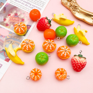 Acrylique Simulation Fruit Pendentif Mignon Style D'été Style Bohème Creative DIY Accessoire Accessoires - Product Image 1