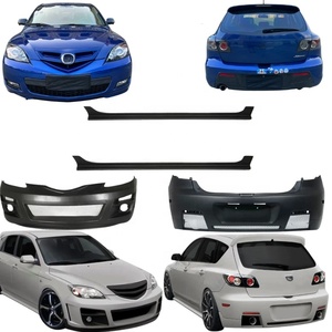 Nuovo Kit Carrozzeria in Fibra di Vetro (FRP) Grezzo per <span class=keywords><strong>3</strong></span> Hatchback X Sport Style - Paraurti Anteriore/Posteriore, Minigonne Laterali, Parti Aerodinamiche JDM Tuning - Product Image 1
