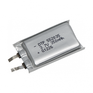 3.7V 330mah עופרת סוללה גרוטאות נטענת DTP552035 מצב מוצק סוללה - Product Image 3