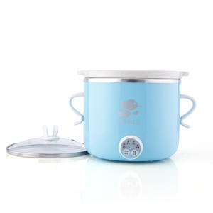 Cuisinière lente électrique intelligente de 1 litre avec minuterie numérique et couvercle en verre trempé - Product Image 1