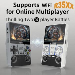Console di Gioco R35XX Arkos con Schermo IPS da 3,5 Pollici, Supporto Wi-Fi, Gioco per <span class=keywords><strong>Due</strong></span> Giocatori, Lettore Portatile Classico Tascabile - Product Image 3