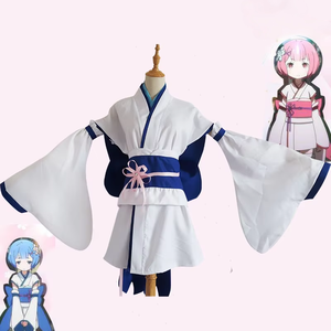Disfraz de Kimono para Mujer de <span class=keywords><strong>Ram</strong></span> Rem Childhood <span class=keywords><strong>Re</strong></span> Zeroed Capítulo 11 - Product Image 4