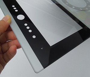 Tùy chỉnh màn hình thông minh và <span class=keywords><strong>LCD</strong></span> trang trí Tempered Crystal Touch Glass Panels Hiển thị màn hình cảm ứng Glass Bảng điều chỉnh cho pad - Product Image 6