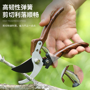 SK5 Black Blade Bypass Pruning Shears 20-30 Mm Carbon Steel Manual Garden <b>Tool</b> For Bonsai And Thick Branches - Product Image 2