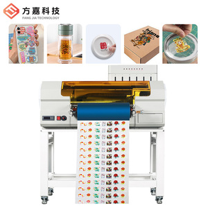 A3 Roll to Roll Crystal Label UV DTF <strong>Printer</strong> Printing Machine for Garment Textile <strong>Fabric</strong> Transfer Custom <strong>Logo</strong> Label Stickers - Product Image 3