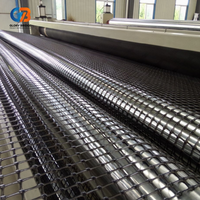 Géogrille uniaxiale en PP haute résistance pour les applications de pavage routier, ferroviaire et de renforcement des sols