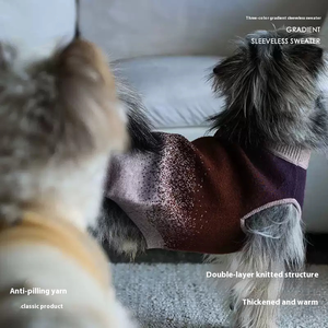 Warme Woll mischung Hunde pullover Winter Essential und Haustier Kleidung für Schnee tage Custom Dog Sweater - Product Image 1