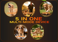 Dispositif anti-aboiement pour chien 2026, 3X ultrasons anti-aboiement, portée de 23 pieds, sûr et humain, anti-aboiement sonique rechargeable pour chien