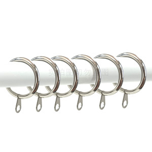 <b>Curtain</b> <b>Rings</b> Metal Round 3.5mm Wire 25mm Inner Diameter For Suspension <b>Curtains</b> Eco Friendly - Product Image 4