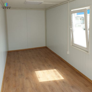 Maison conteneur modulaire préfabriquée sur mesure <span class=keywords><strong>de</strong></span> 20 et 40 pieds, espace <span class=keywords><strong>de</strong></span> vie compact avec panneau sandwich mural en verre pour <span class=keywords><strong>site</strong></span> <span class=keywords><strong>de</strong></span> camping - Product Image 5