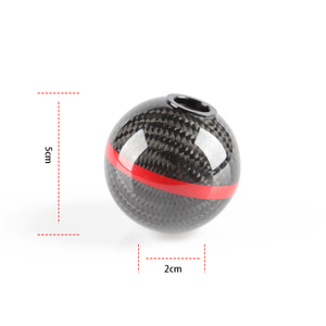 مقبض ناقل الحركة اليدوي من MUGEN, 5/6 سرعة ، مصنوع من ألياف الكربون - Product Image 3