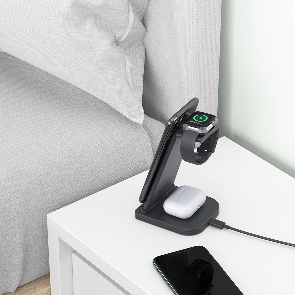 Multifunctional Wireless Charger For Apple Watch 6 5 4 3 2 Smartphone Magnetic Charger Wireless