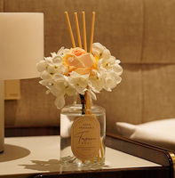 Diffuseur de parfum liquide artisanal Gardenia 200 ml, design créatif et tendance, pour chambre, toilettes, désodorisant et purificateur d'air, décoration intérieure