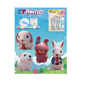 DIY Mini Animal Styrofoam Pintura Regalo de Halloween Styrofoam Decoración Pintura de colores Juguetes - Product Image 4