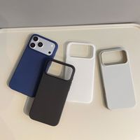 Coque de téléphone en TPU mat couleur macaron, style tendance et abordable, accessoires pour iPhone 17 Pro Max 16 15