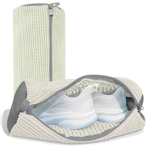 Sac de lavage pour chaussures en tissu chenille pour machine à laver, housse de lavage anti-déformation - Product Image 4