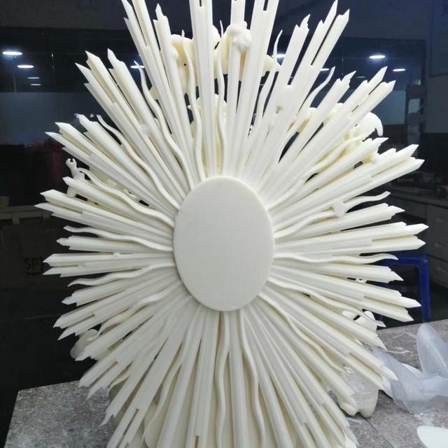 Custom Large Scale 3D Printing Service SLA Resin Human Figure Prototype Display with Customized Color and OEM for Art Exhibition