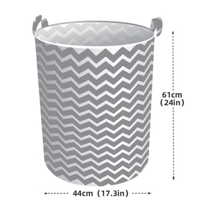 Tùy Chỉnh Ráp Giặt Hamper Công Suất Lớn Có Thể Gập Lại Vải Giỏ Với Cotton <span class=keywords><strong>Linen</strong></span> Lưu Trữ Cho Quần Áo Lưu Trữ - Product Image 3