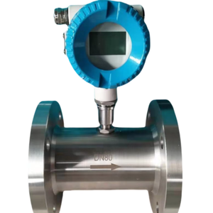 SS304 DN4-DN300 Integrated Type <strong>Turbine</strong> Liquid Control Flow Meter <strong>Turbine</strong> <strong>Flowmeter</strong> Output Pulse 4-20mA RS485 Hart - Product Image 1