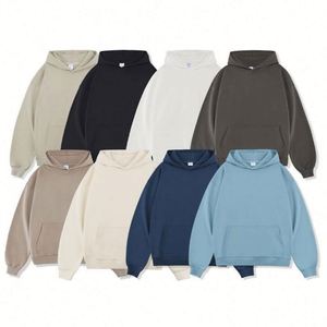 New Design Custom Heavyweight 450 Gsm <b>Drop</b> Shoulder Hoodie Manufacturers Blank Cotton Oversized Fit Hoodie for Men - Product Image 1