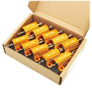 Rx24 Vàng Trường hợp 1 <span class=keywords><strong>ohm</strong></span> <span class=keywords><strong>10</strong></span> <span class=keywords><strong>Watt</strong></span> 30W 50Watt vỏ nhôm điện trở - Product Image 5