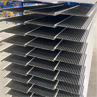 Marches d'escalier larges MEISHUO, nez de marche jaunes antidérapants en carbure de silicium, garnitures métalliques pour escaliers, bordures de marches en aluminium pour intérieur et extérieur