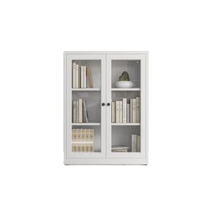 Librería industrial nórdica tradicional de 3 capas personalizada con puerta de vidrio visible <span class=keywords><strong>Bibliotheque</strong></span> Gabinete de almacenamiento de biblioteca para dormitorio - Product Image 2