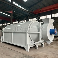Máquina secadora de escoria y lodos, secador industrial de tambor rotatorio, secador de tambor rotatorio para estiércol de aves