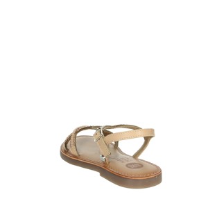 Sandali piatti di tendenza alla moda naturale Scio Top con sottopiede piatto leggero in TPR - Product Image 2