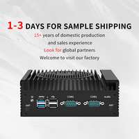 Mini PC Industrial Integrado Sin Ventilador N305/N100, Computación de Borde con Riel DIN, GPIO, RS232, RS485, LAN Dual, Intel Core I3, 32 GB de RAM
