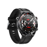 Relojes Inteligentes SK55 2026 con Pantalla Redonda AMOLED, Linterna Integrada, 3 Pares de Correas, Resistentes al Agua IP68, Relojes Deportivos Inteligentes