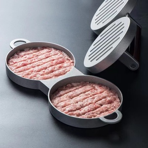 Chaud professionnel BBQ plaque chauffante Bacon gril <span class=keywords><strong>presse</strong></span> viande boeuf Burger Smasher <span class=keywords><strong>Hamburger</strong></span> Patty Maker en alliage d'aluminium Burger <span class=keywords><strong>presse</strong></span> - Product Image 6