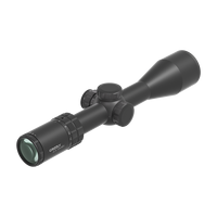 Lunette de tir Vector Optics Grizzly 2.5-15x50i HD en aluminium, étanche, avec fibre optique illuminée
